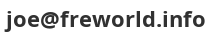 joe removethis at freworld dot info